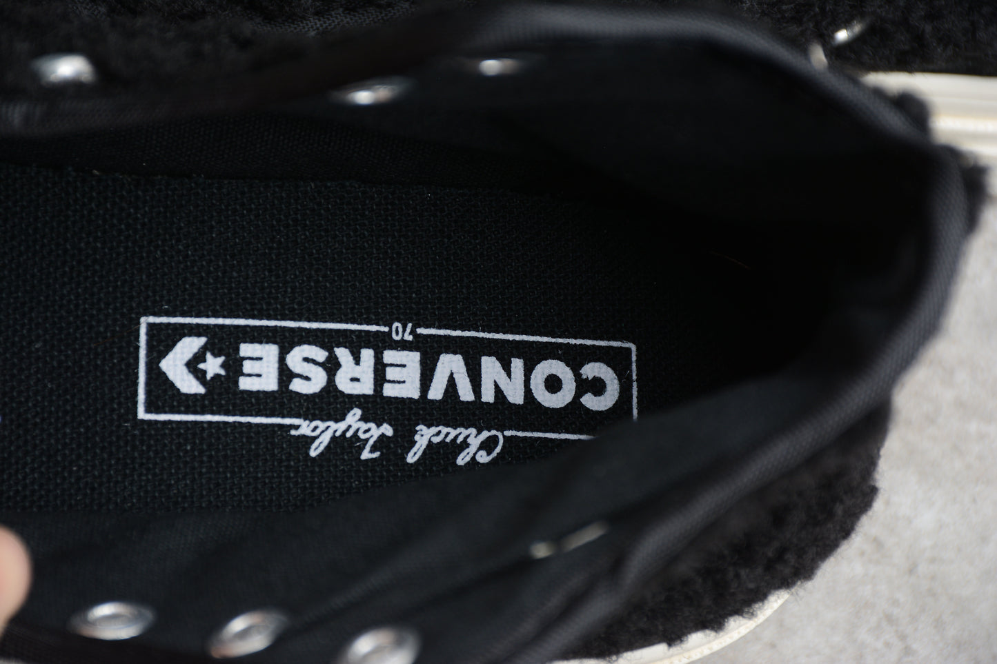 Chuck 70 HI Sherpa negro, blanco y egret