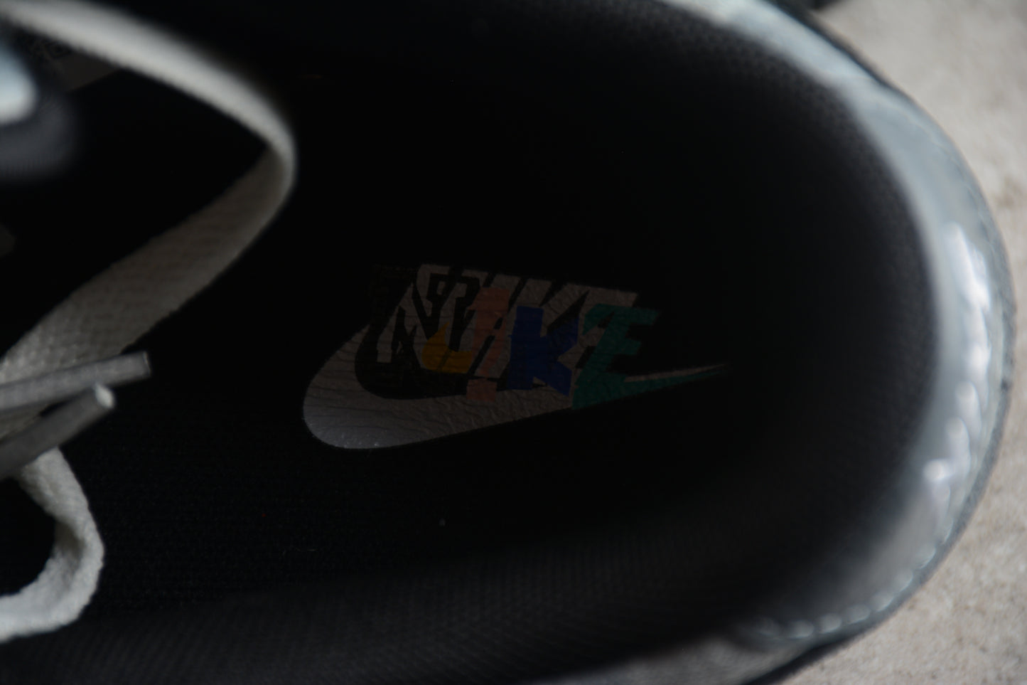 Dunk Low gris y off noir