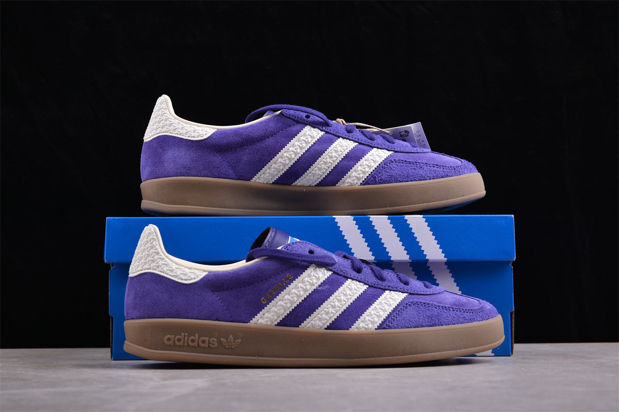 Gazelle morado y blanco
