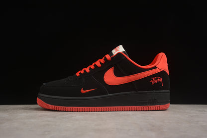 Air Force 1 Low negro y rojo