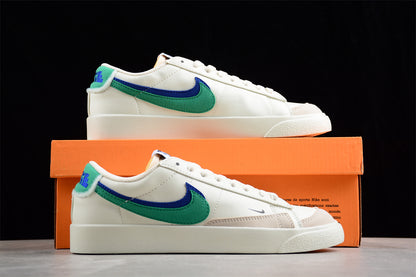Blazer Low '77 blanco, verde y navy