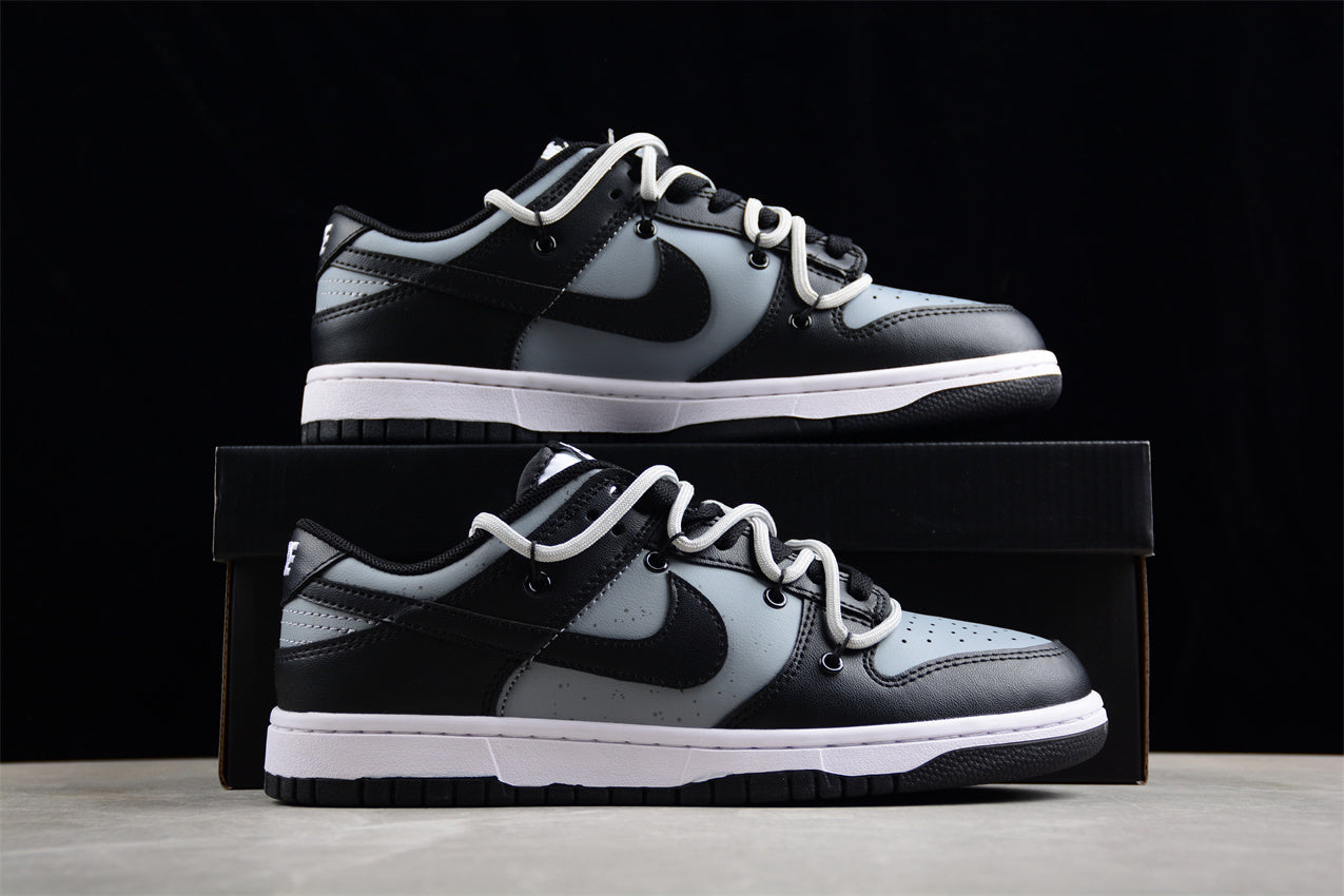 Dunk Low gris y negro