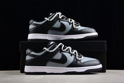 Dunk Low gris y negro