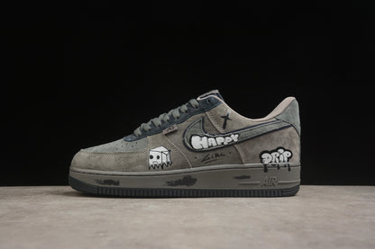 Air Force 1 Low Happy Drip / Grey Suede