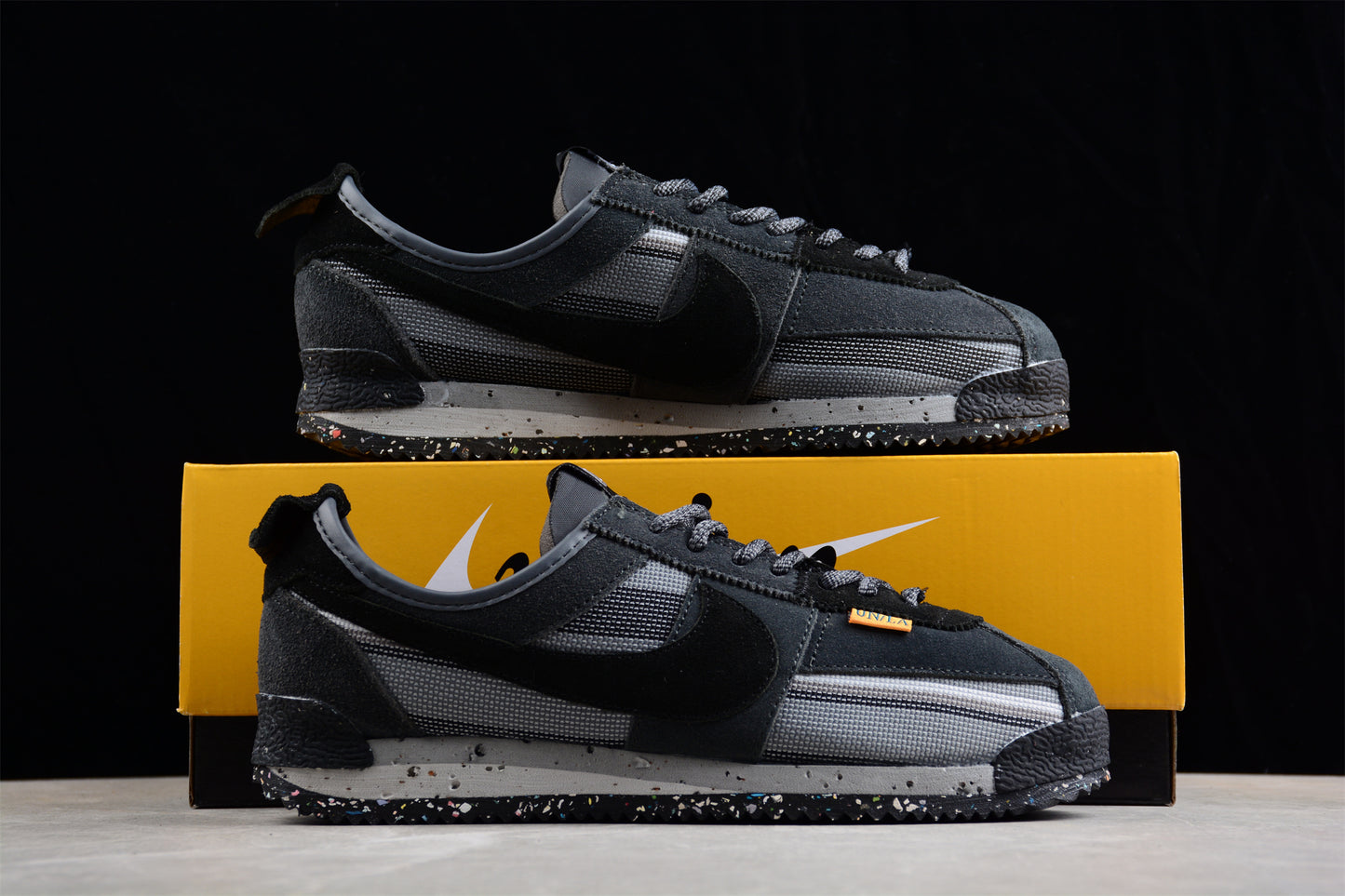 Cortez x Union LA negro y gris claro