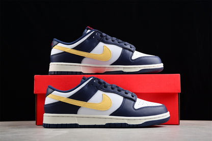 Dunk Low navy, blanco y amarillo