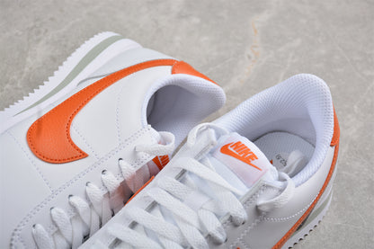 Cortez blanco y naranja