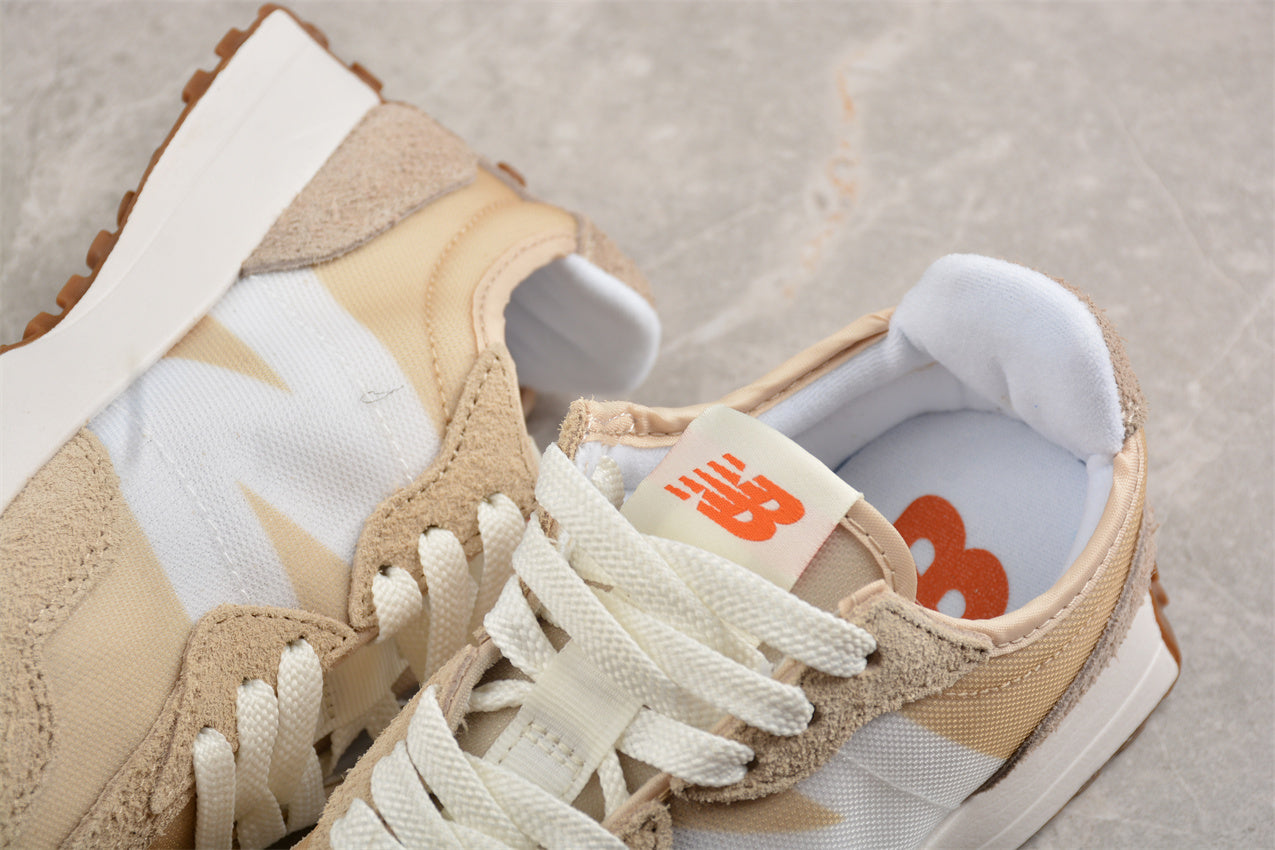 NB 327 beige y blanco