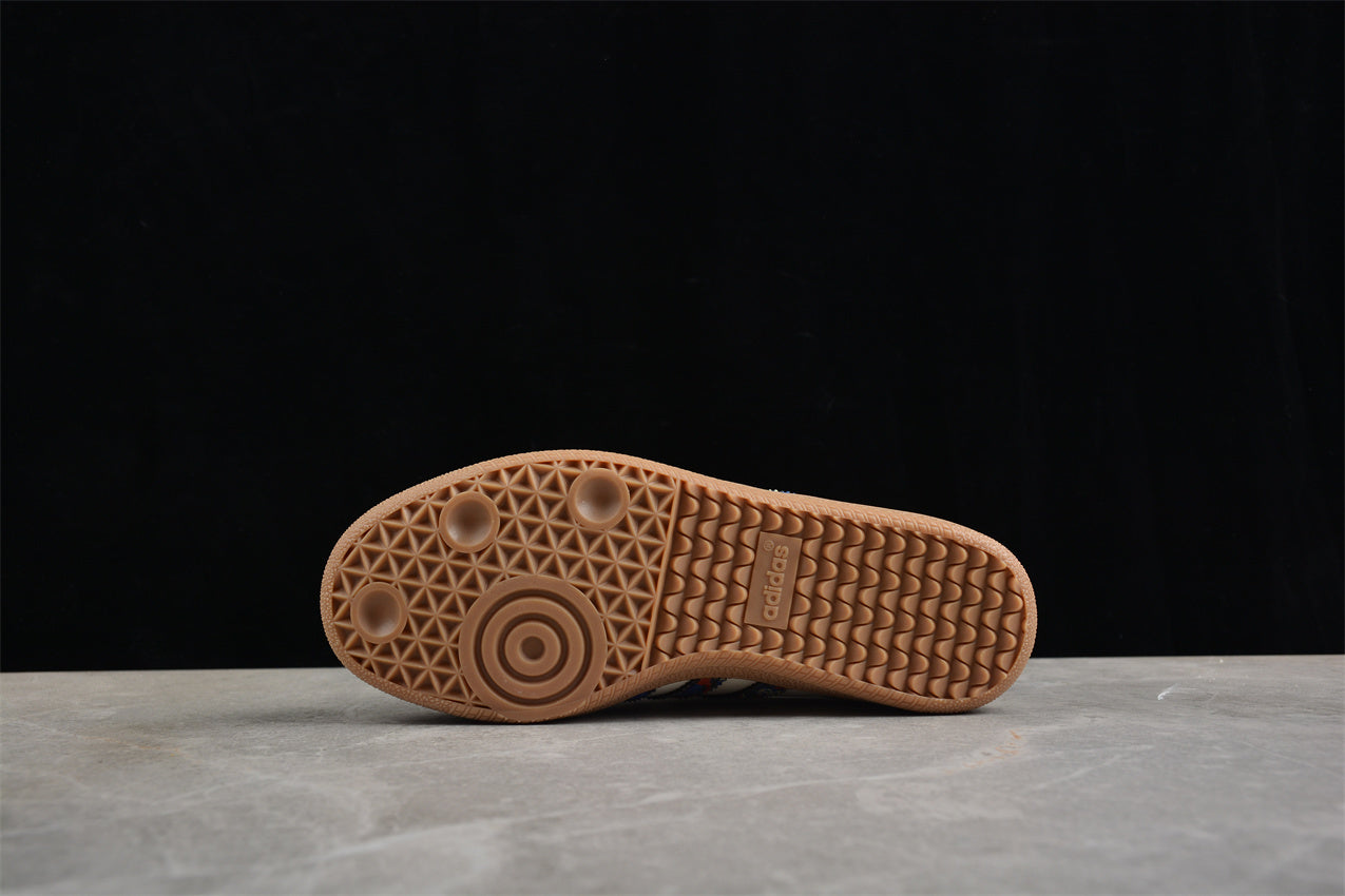 Samba OG beige claro y azul marino