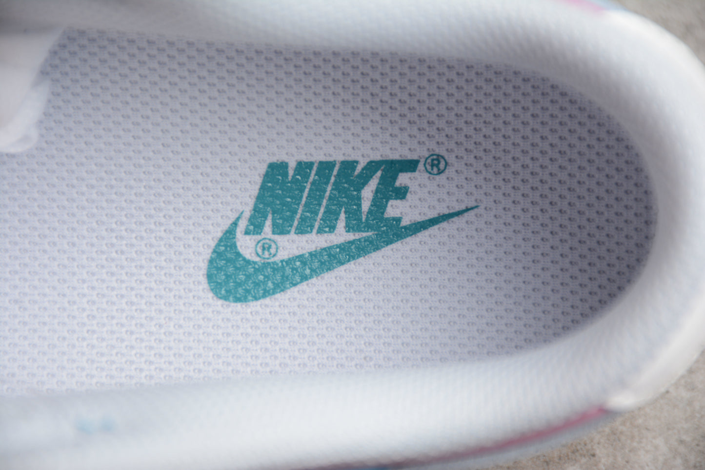 Dunk Low azul, celeste y rosa pastel