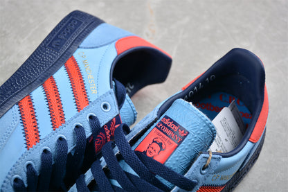 Spezial CP Italia azul claro y rojo