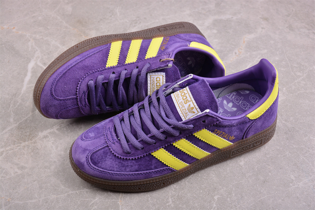 Handball Spezial morado y amarillo