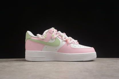 Air Force 1 Low “Cherry Blossom” rosa y verde claro