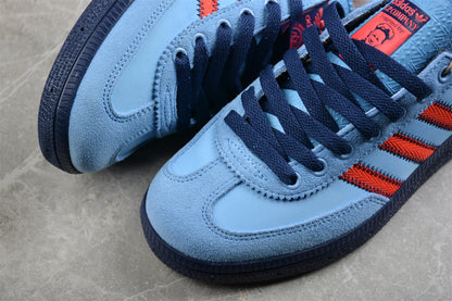 Spezial CP Italia azul claro y rojo