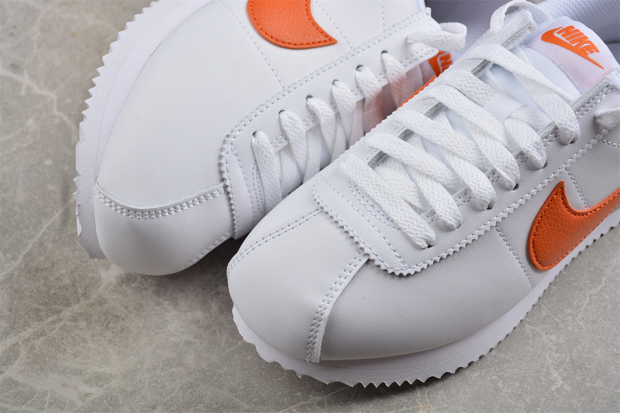 Cortez blanco y naranja