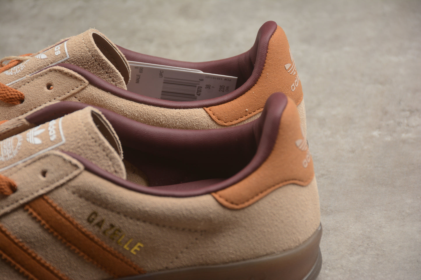 Gazelle beige y marrón