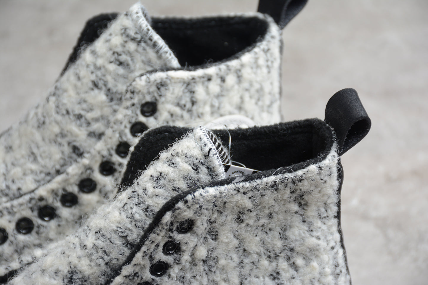 Chuck 70 HI blanco, negro y egret