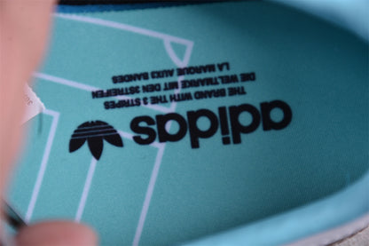 Handball Spezial gris medio, celeste claro y blanco