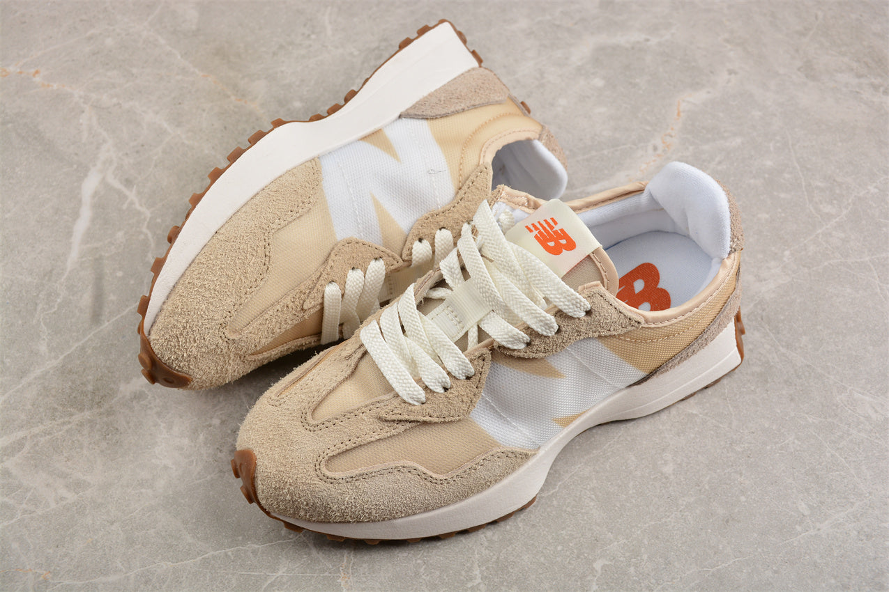 NB 327 beige y blanco