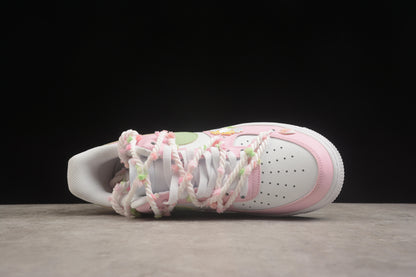 Air Force 1 Low “Cherry Blossom” rosa y verde claro