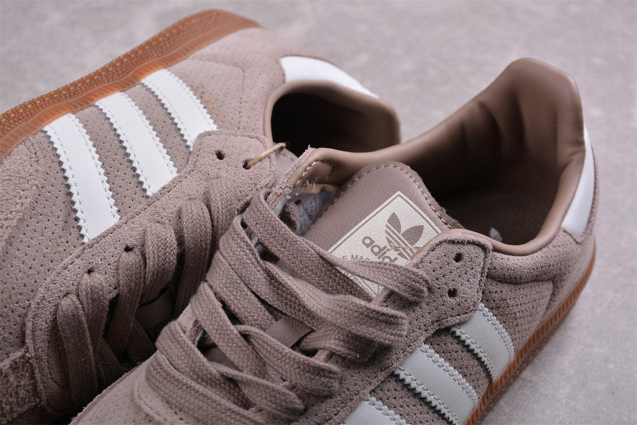 Samba OG marrón grises y blanco