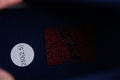 Dunk Low navy, blanco y amarillo