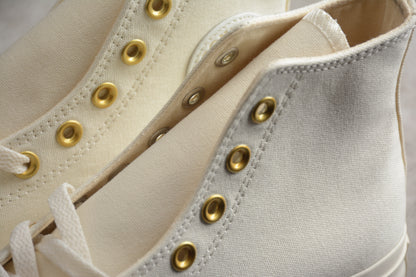 Chuck Taylor All Star Lift Plataforma HI egret y dorado