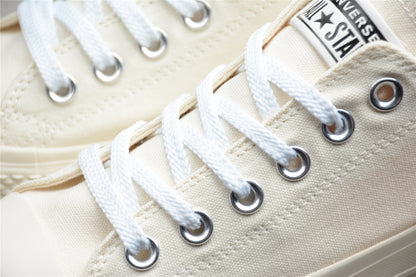 Chuck Taylor All Star Rainbow Plataforma Low blanco y crema