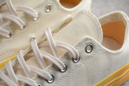 Chuck 70 Low beige y amarillo