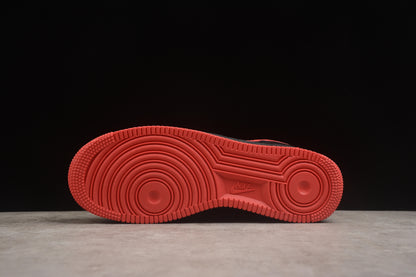 Air Force 1 Low negro y rojo