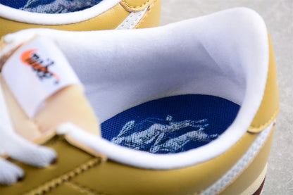 Cortez amarillo y blanco