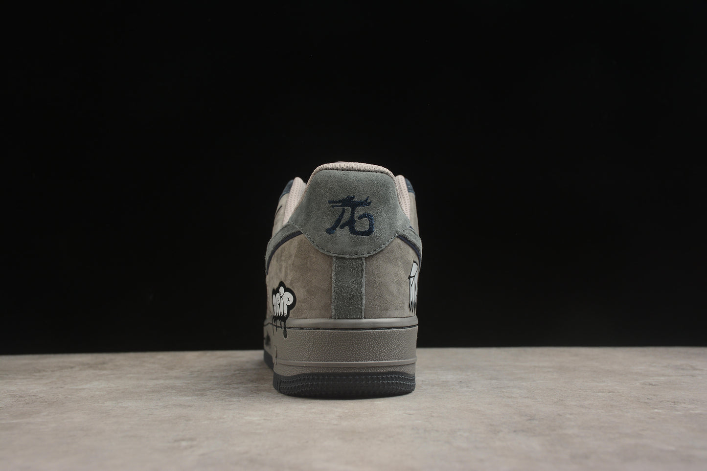 Air Force 1 Low Happy Drip / Grey Suede