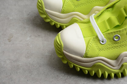 Run Star Motion HI verde limón, negro y blanco