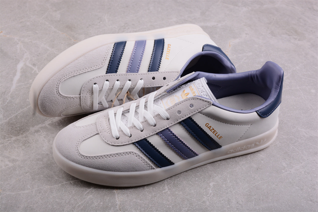 Gazelle blanco y navy