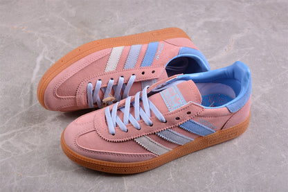 Handball Spezial rosa y azul cielo
