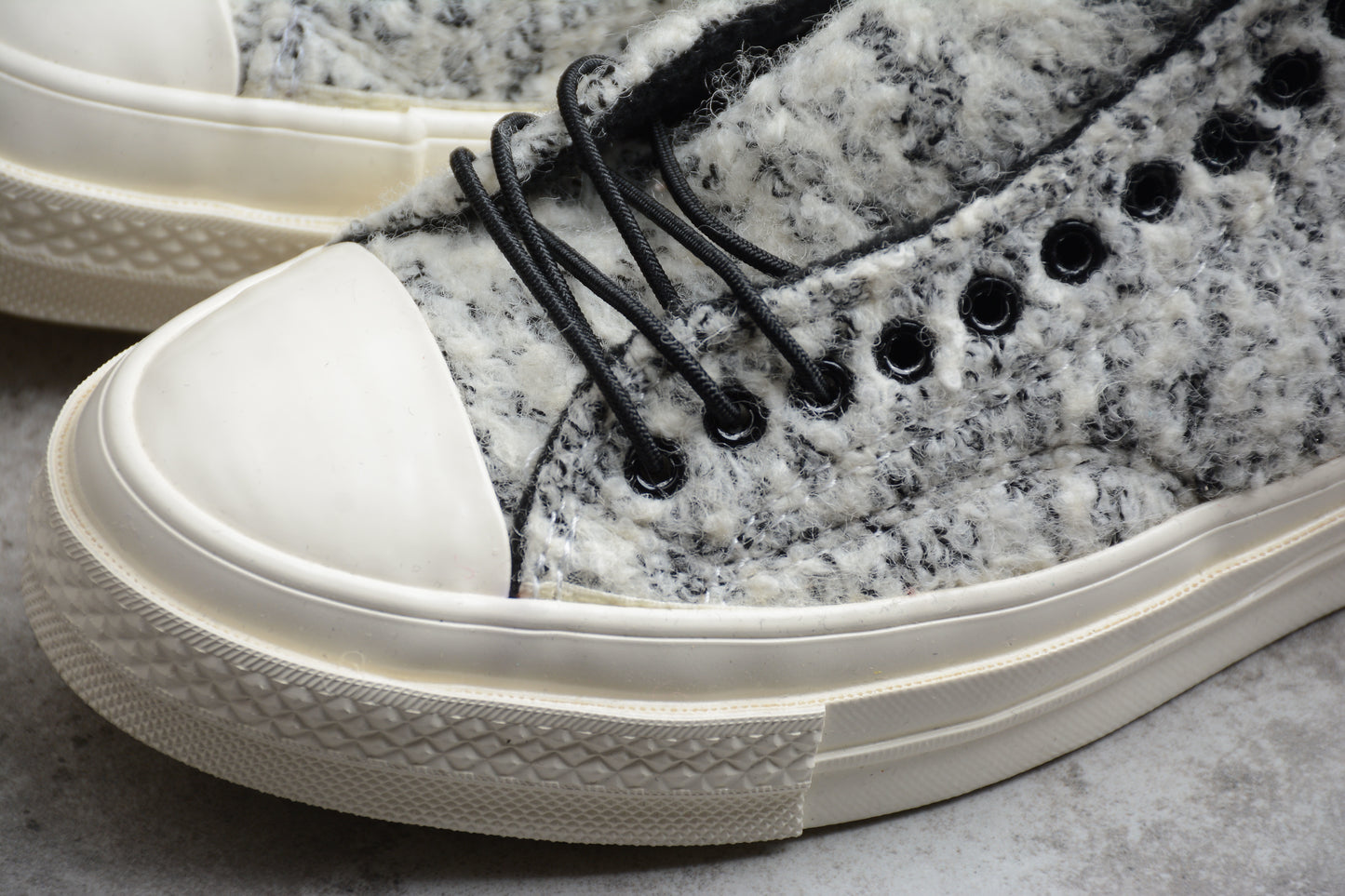 Chuck 70 HI blanco, negro y egret