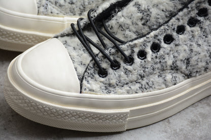 Chuck 70 HI blanco, negro y egret