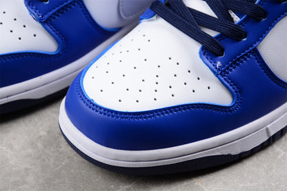 Dunk Low azul y blanco