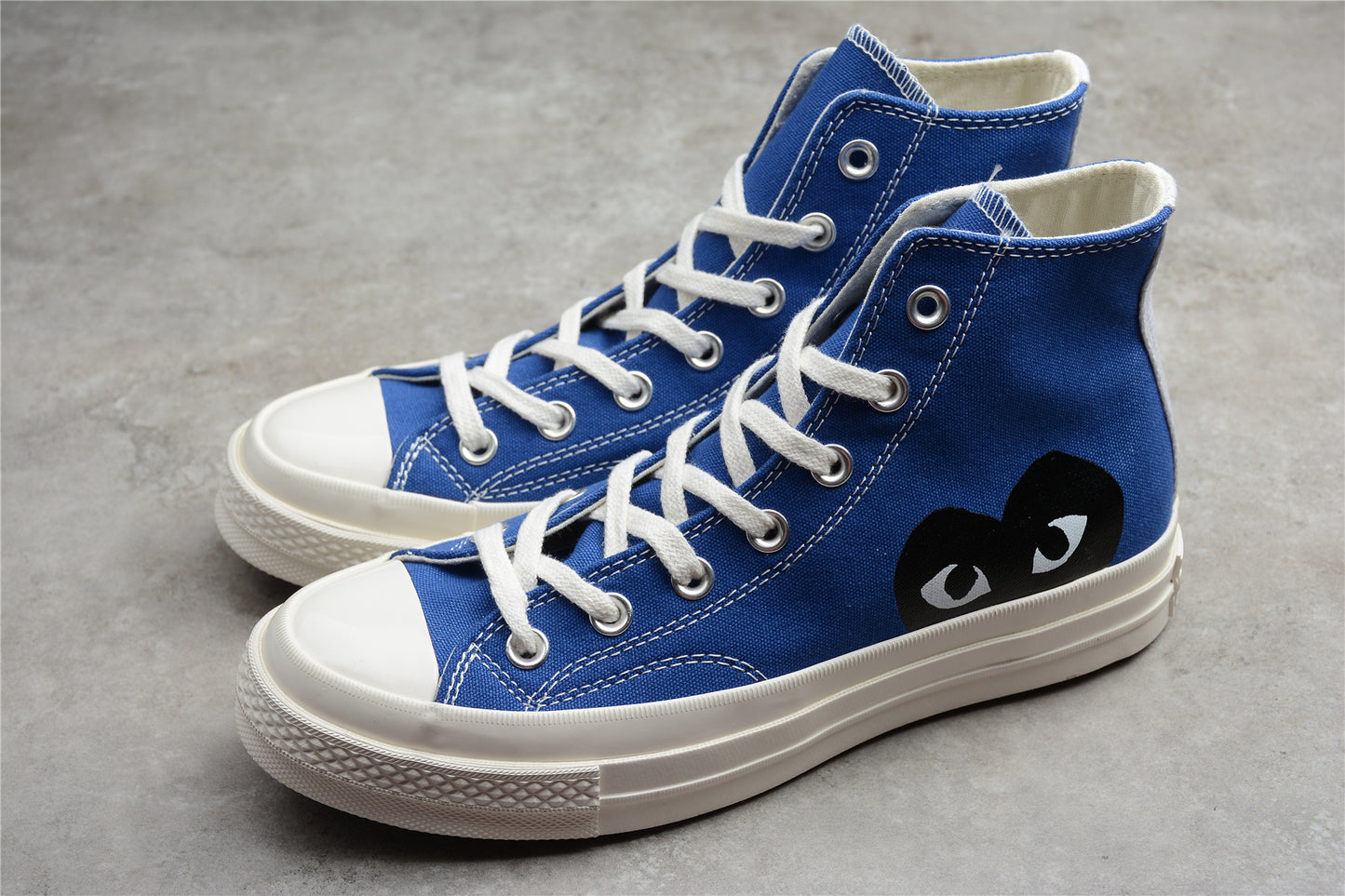 Comme des Garçons Play Chuck 70 HI  Platforma azul