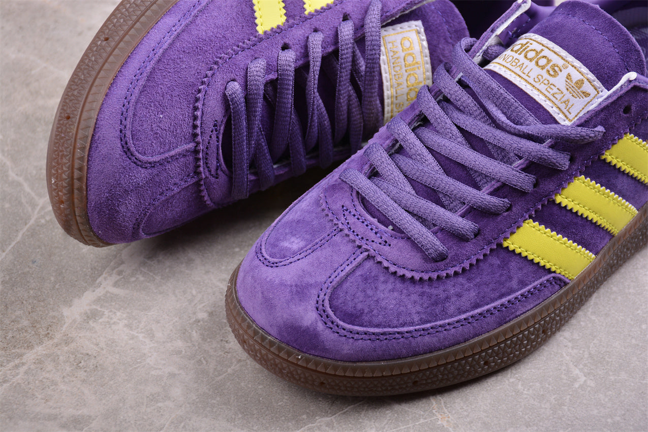 Handball Spezial morado y amarillo