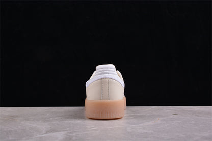 Sambae W plataforma beige y silver