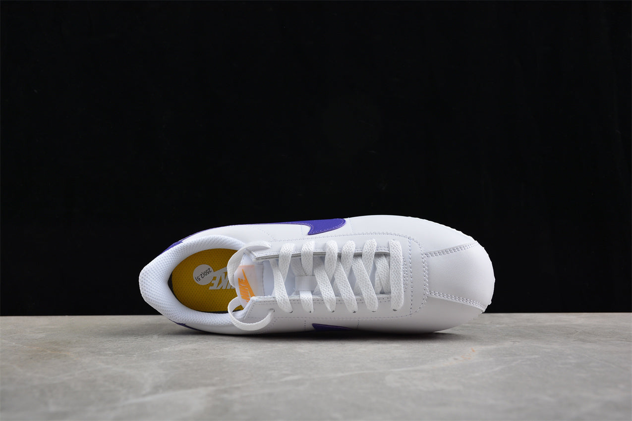 Cortez blanco, morado y amarillo