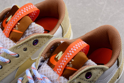 Blazer Low '77 beige, azul y blanco