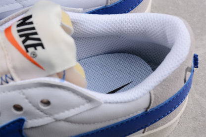 Blazer Low '77 blanco y azul