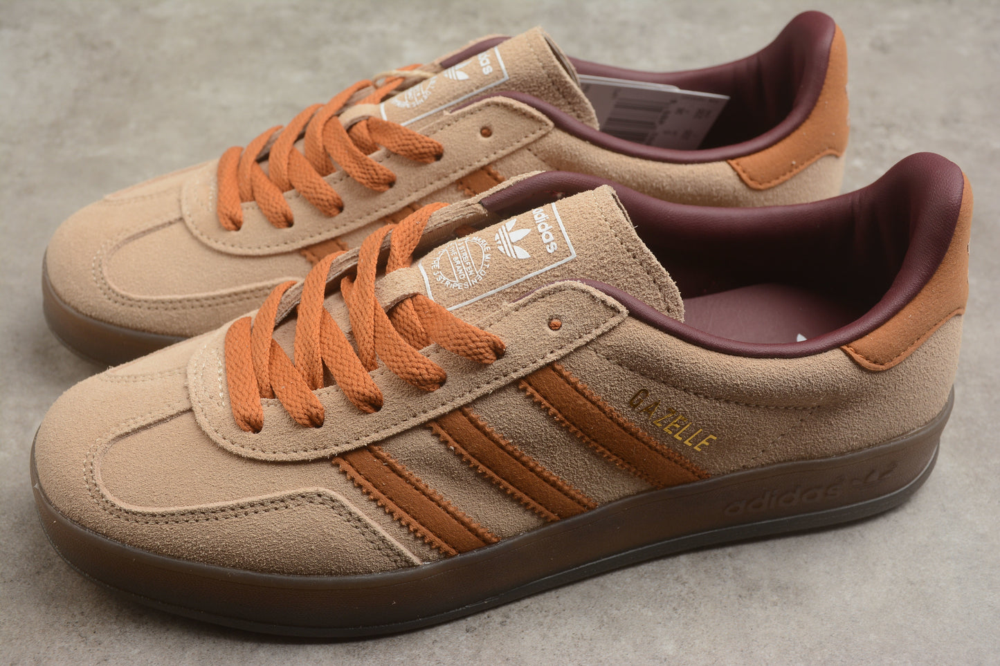 Gazelle beige y marrón