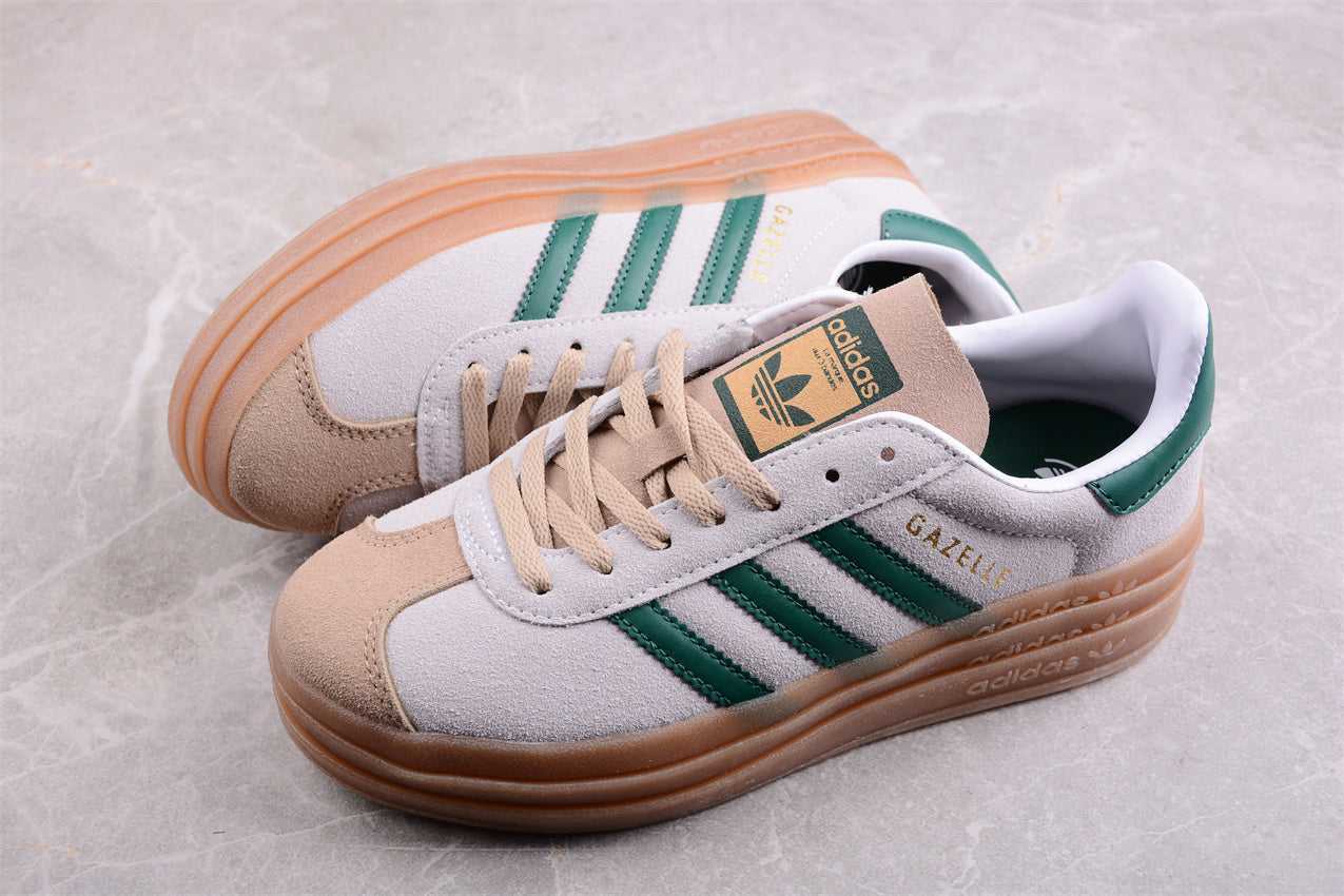 Gazelle Bold beige y verde