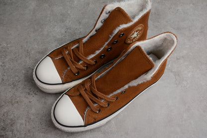 Chuck 70 HI Plataforma marrón