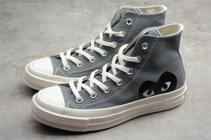 Comme des Garçons Play Chuck 70 HI  Platforma gris