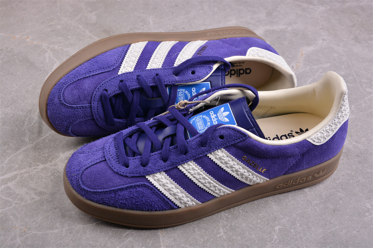 Gazelle morado y blanco