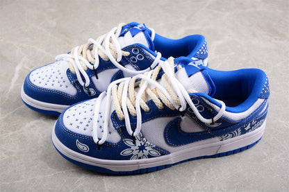 Dunk Low azul y blanco